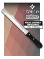 Нож кухонный Tojiro FG-3400, для замороженного мяса и костей, сталь, чёрный