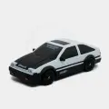 Машинка радиоуправляемая AE86. Дрифт RC Car 1:24, Беспроводное управление 2.4G, два комплекта шин, бесплатное мини-баррикадное ограждение