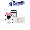 Видеоняня 2К Ramili Baby беспроводная, с подключением к монитору и телефону, с креплением RV700PANDA