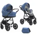 Коляска детская универсальная Noordi Fjordi Melange 2/1 SP 662891/SP синий