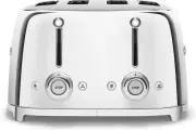 Тостер Smeg TFS03SSEU, 2000Вт, 4 тоста, металлический корпус
