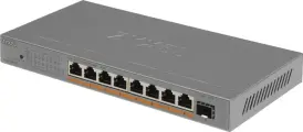 Коммутатор ZyXEL XMG-108HP-EU0101F, неуправляемый