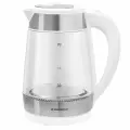 Электрочайник Maunfeld MGK-1710GW серебристый/белый