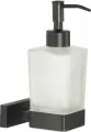 Дозатор жидкого мыла настенный(черный) GANZER GZ88027-C