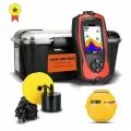 Эхолот Lucky FF1108-1CLA, для рыбалки, проводной/беспроводной, 2 датчика, водонепроницаемый