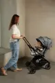 Коляска прогулочная Bumprider Spin 360, поворотное сиденье, Grey серый