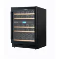 Винный шкаф CellarPrivate встраиваемый, двухзонный на 43 бутылки черный CP043-2TB