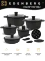 Набор посуды для приготовления EDENBERG 12 предметов