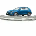 Накладка переднего бампера, нижняя, серебристая, для Kia Rio X-Line, 86577H0500