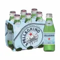 Минеральная вода San Pellegrino (Сан Пеллегрино) 6 шт по 0,25 л, стекло