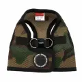 Шлейка Puppia Soft vest harness B (XS), обхват шеи 19  см, камуфляж, XS