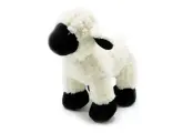 Мягкая игрушка натуралистичная LEOSCO Овечка черно-белая 20 см
