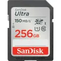 Флеш карта SANDISK ULTA UHS I 256 GB SD CARD 150 MB/S