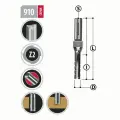 Фреза монолитная пазовая Z2 S8 I12 D4 Woodwork 910.0412.08