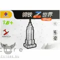 Металлический конструктор Empire State Building Серебряный