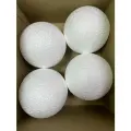 Шар из пенопласта 19см, 4шт / Заготовка из пенопласта для рукоделия