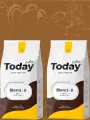 TODAY Blend № 8 кофе в зернах, 800 г 2 пакета