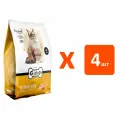 GINA ADULT CAT RABBIT & RICE для взрослых кошек с кроликом и рисом 02323 Сербия 1 кг х 4 шт