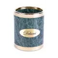 Delucci MBm_00009 Стакан для карандашей delucci, зеленый мрамор