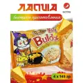 Лапша быстрого приготовления со вкусом Четыре сыра SAMYANG BULDAK Quattro Cheese 4шт/ Оранжевая