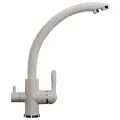 Смеситель для кухни с подключением фильтра ULGRAN U-017, Белый-331