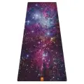 Коврик для йоги каучуковый нескольязящий Арт Йогаматик Космос 200x68x0.3 см