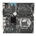 B250 Micro ITX материнская плата двухканальная DDR3 Поддержка порта VGA RJ45 для 6-го, 7-го, 8-го, 9-го поколения для процессора I5 9400