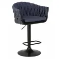 Стул барный DOBRIN LEON LM-9690 синий
