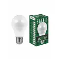 Лампочка Saffit Лампа светодиодная, 12W 230V E27 6400K A60, SBA6012, Холодный белый свет, E27, 12 Вт, Светодиодная, 10 шт.
