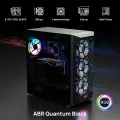 Компьютерный корпус ABR Quantum Black (1*USB Type-C, 2*USB 2.0, HD Audio, 4xRGB Fan, ATX, E-ATX)