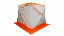 Зимняя палатка Призма Brand New (2сл) 200*185 Композит бело-оранжевый