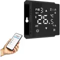 Умный сенсорный терморегулятор для теплого пола Werkel W1151208 черный Wi-Fi Умный дом