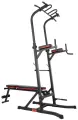 Турник-пресс-брусья со скамьей UNIX Fit POWER TOWER 150P