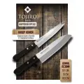 Набор Ножей Кухонных Tojiro (TJ-GIFTSET-A), 2 шт, для мяса, рыбы, птицы, 13,5 см, 16,5 см, сталь Mo-V, Япония