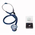 Стетофонендоскоп CS Medica Premium CS-422, двухканальный, синий