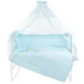 Комплект в кроватку бортики для новорожденных для мальчиков Сладкий Сон (1092 голубой)