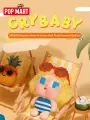 Коллекционная фигурка Слепая коробка POP MART CRYBABY Vacation Mode On Series-Vinyl Plush Pendant Blind Box