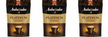Ambassador Кофе растворимый Platinum, 75 г, 3 уп