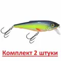 Воблер AQUA BUBA 95mm, цвет 101, 2 штуки