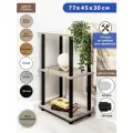 Стеллаж для кухни GASTRORAG 0770/3, 3 полки, размеры 45 х 30 х 77 см
