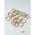 Кольца на карниз для штор, 100% латунь, 31 мм, 20 шт, для рукоделия и макраме, Varman.pro