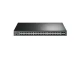 Коммутатор коммутатор/ 48-port Gigabit PoE+ L2+ switch, 48 802.3af/at PoE+ ports, 4 Gb SFP slots, 1 RJ-45 + 1Micro-USB console ports, 348W PoE budget