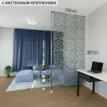 Ширма перегородка для зонирования 230*123 Крепление на стену