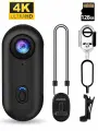 Мини-экшн-камера 4K UHD Wifi Беспроводная микрокамера Водонепроницаемая