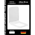 Сиденье для унитаза Allen Brau Liberty 4.33008.21 белый матовый