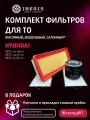 Комплект фильтров для ТО Хендай Гетц (TB) 1.3/1.4/1.6 / Hyundai Getz (TB)
