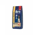 Brit Premium DOG ADULT MEDIUM индейка, телятина 15 кг
