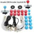 Инструменты Arcade DIY Kits Части 2 USB-энкодера + 2 джойстика + 20 кнопок для ПК MAME