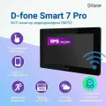 Видеодомофон для квартиры и частного дома D-fone Smart 7 Pro с Wi-Fi и записью, черный