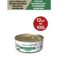 Влажный корм для собак Best Dinner (Бест Диннер) Vet Profi Hypoallergenic, при пищевой аллергии, с кониной и рисом, 12шт по 100гр
